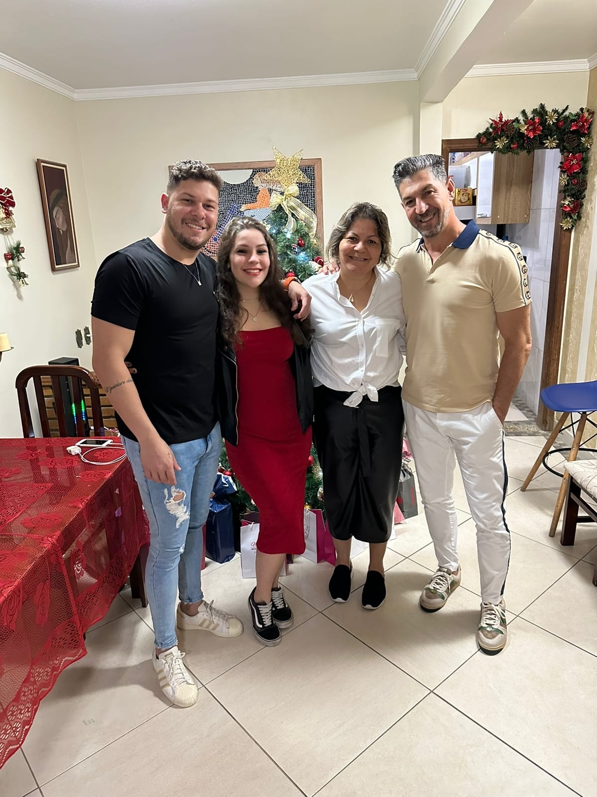 Goleiro Sérgio — momento em família 2