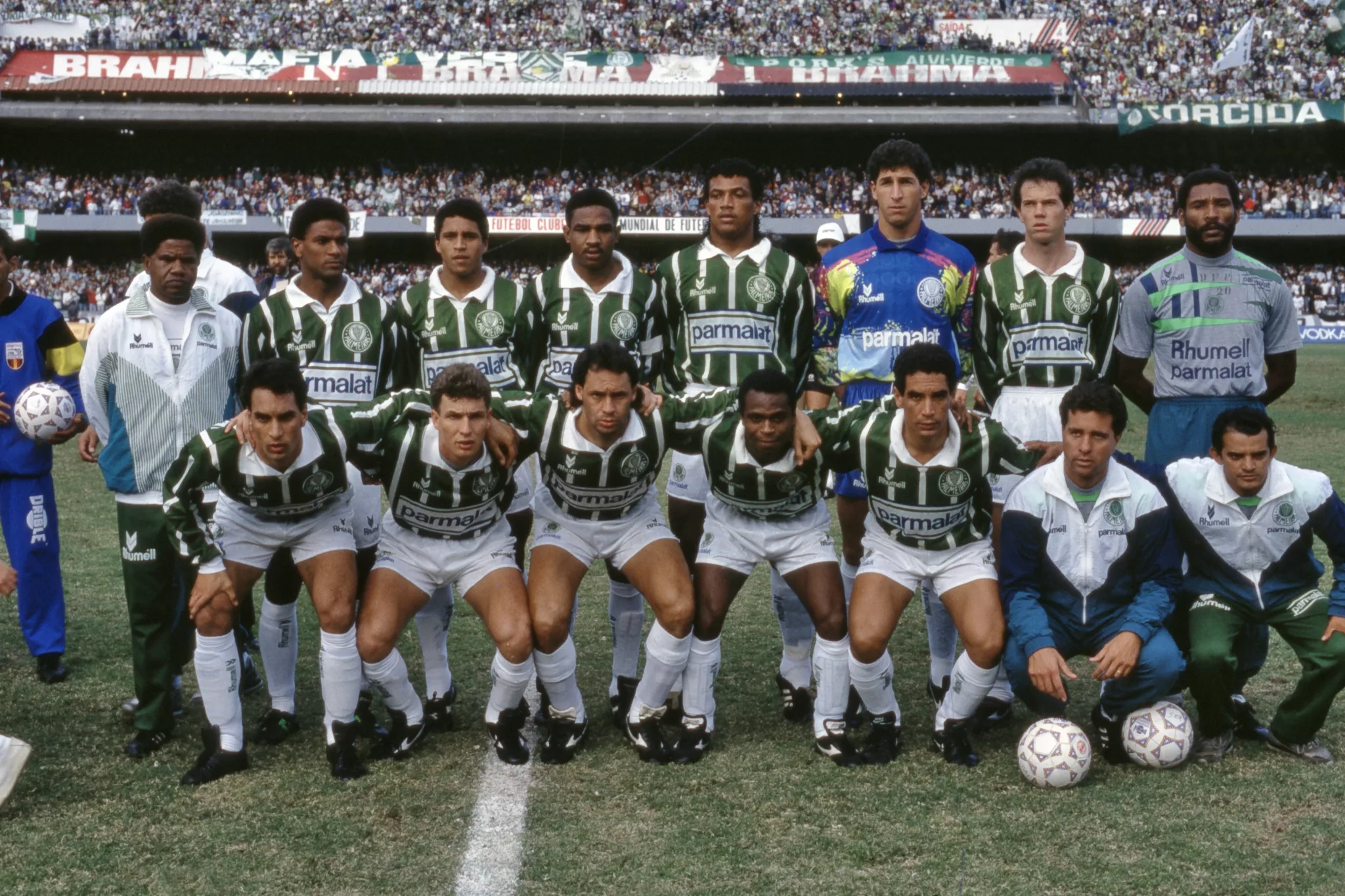 Time do Palmeiras campeão paulista de 1993 — foto oficial